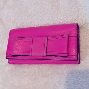 Hot Pink Kate Spade Wristlet Wallet